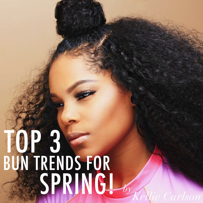 Top 3 Bun Trends for Spring - Bangstyle - House of Hair Inspiration
