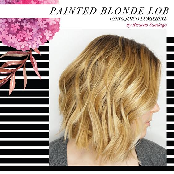 Painted Blonde Lob - Bangstyle - House of Hair Inspiration