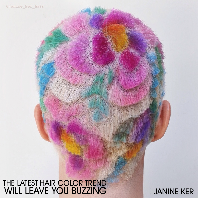 The Latest Hair Color Trend Will Leave You Buzzing - Bangstyle - House of  Hair Inspiration