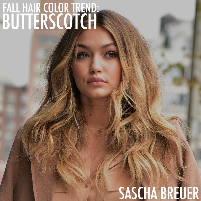BUTTERSCOTCH HAIR COLOR FOR FALL 2016 | SASCHA BREUER - Bangstyle - House  of Hair Inspiration