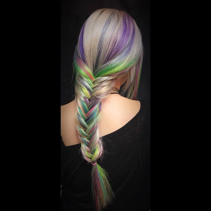 Opal Hair Color How To, The Unicorn Tribe