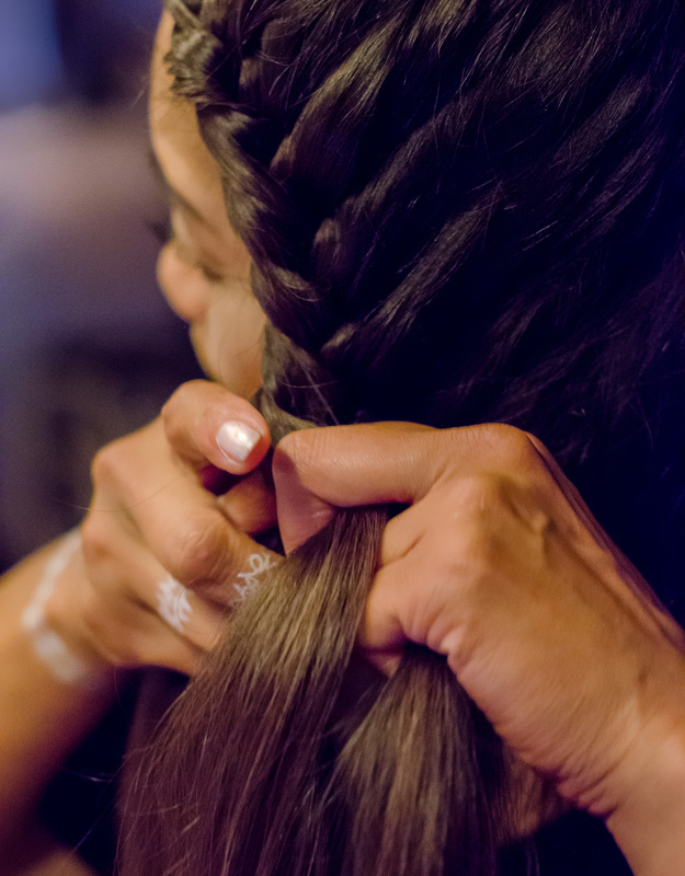 how to do a snake braid step by step