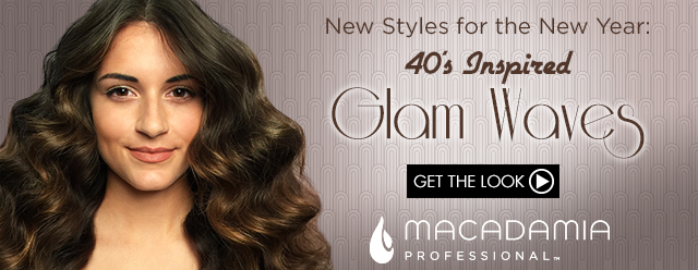 40's Glam Waves by Macadamia Professional 