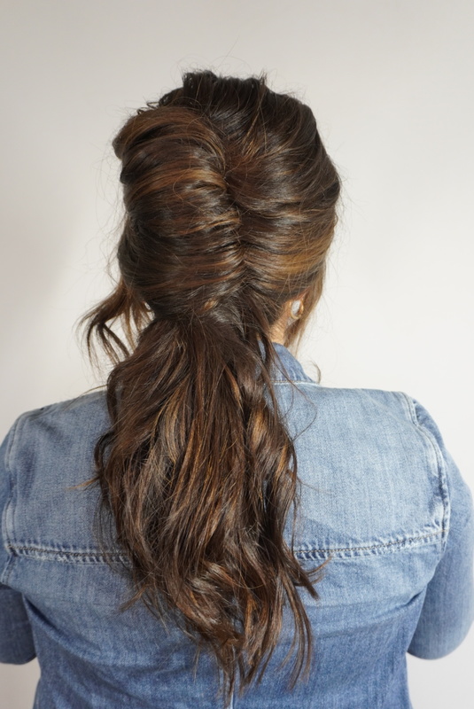 French Twist Low Pony Tutorial