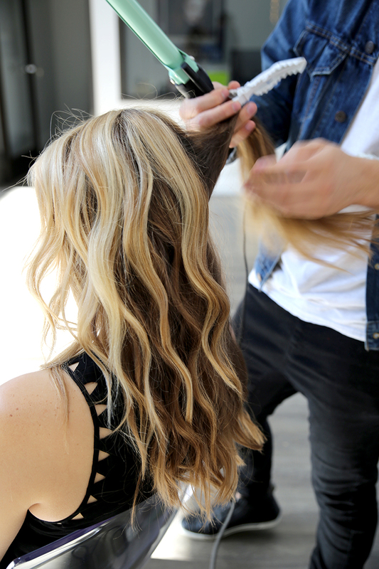 Beachy Waves Hairstyle how-to beachy waves