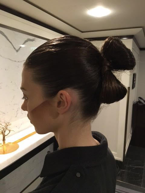 Hair styles at Paris Fashion Week 2016, Bowie Wong Haute Couture Show