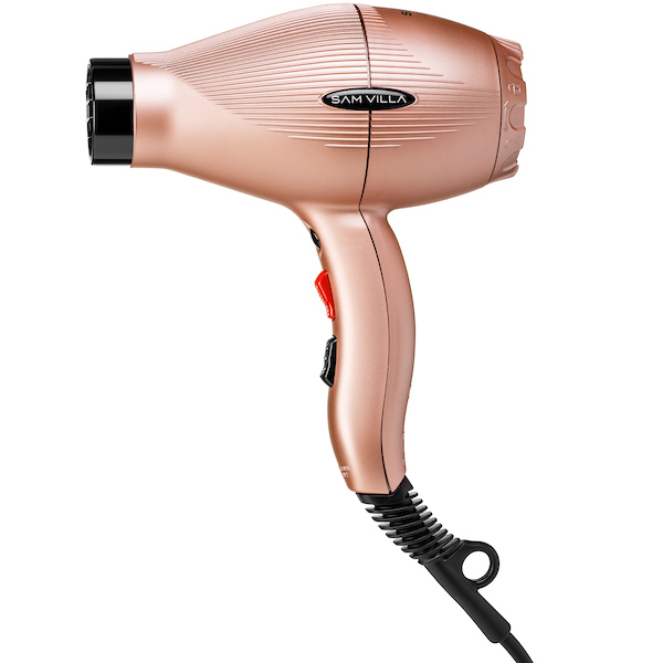 gold hair dryer