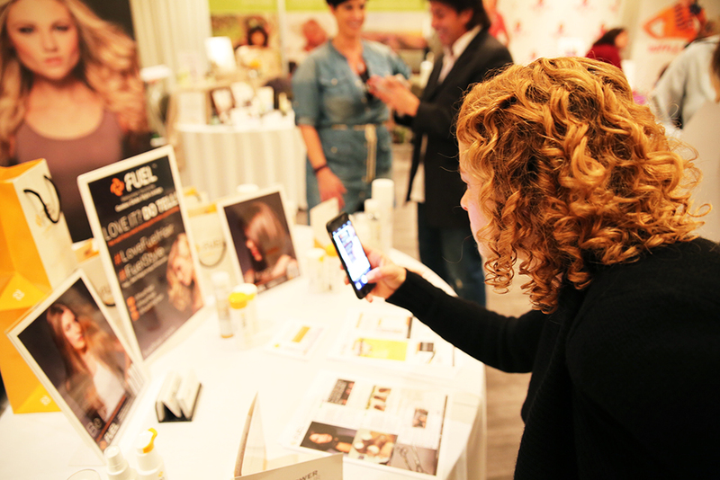 Golden Globes 2016 Gifting Lounge, Bangstyle and Fuel Hair BTS