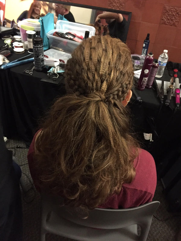 Basket Weave Hair Style