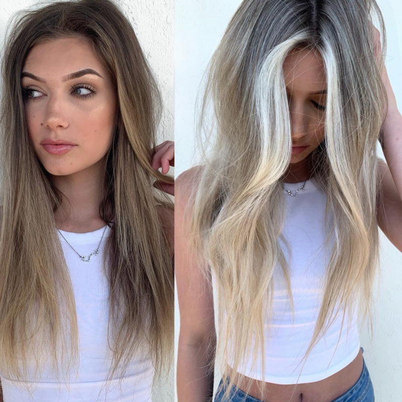 Show Us The Money Piece The 1 Balayage Trend You Have To Try