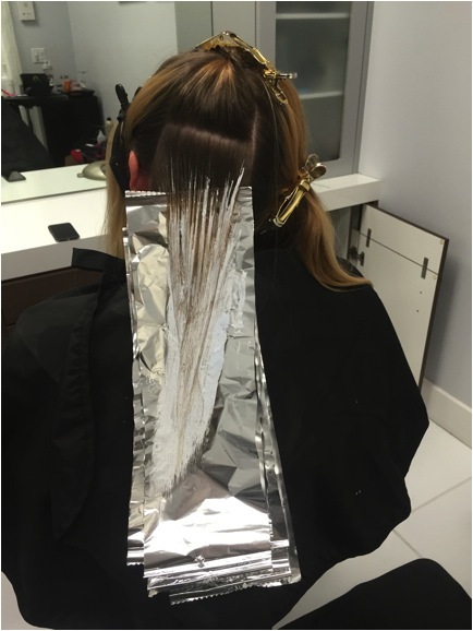 Balayage Technique