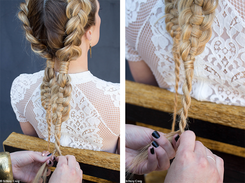 HOW TO: Dutch Braid with a 90s vibe – Percy & Reed