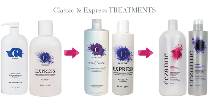 Cezanne keratin outlet express