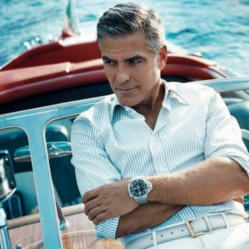 George Clooney, Short and Shaggy Men's Trends 2016