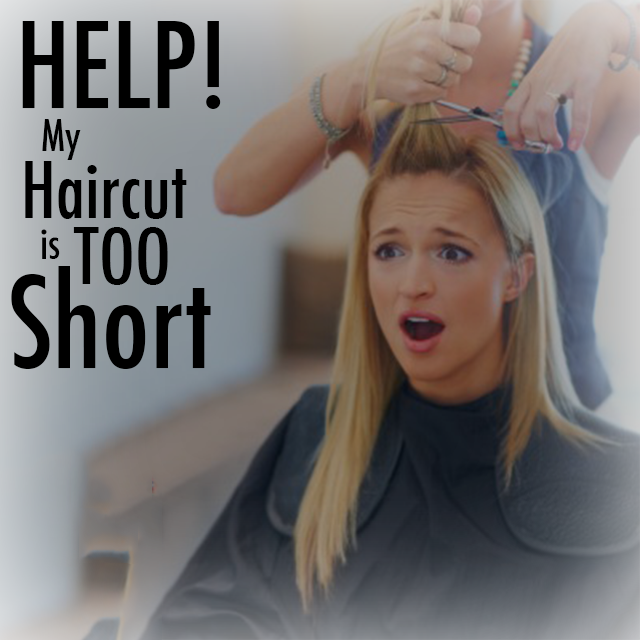 What to Do If You Think Your Haircut is Too Short - Bangstyle - House of  Hair Inspiration