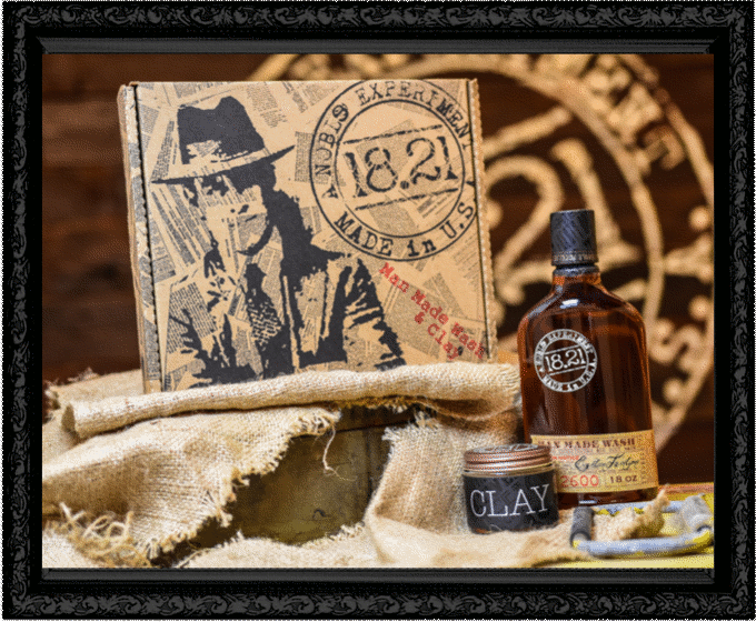 18 21 Man Made Bangstyle Spoil Him Gift Bundle Featuring Man Made Wash Clay