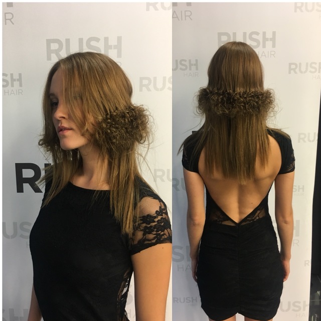 My look from rush editorial masterclass 