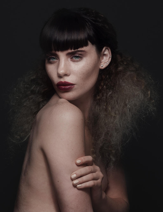 Photographer: Jimmy Johnston Model: Kyra Saffran Hair & Makeup: Katie Ballard Colorist: Raena Zlonis 