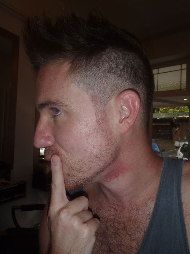 Manscaping style - barbering, cut throat razor, shaping, cool men's cut -  Super Deluxe Hair Sydney