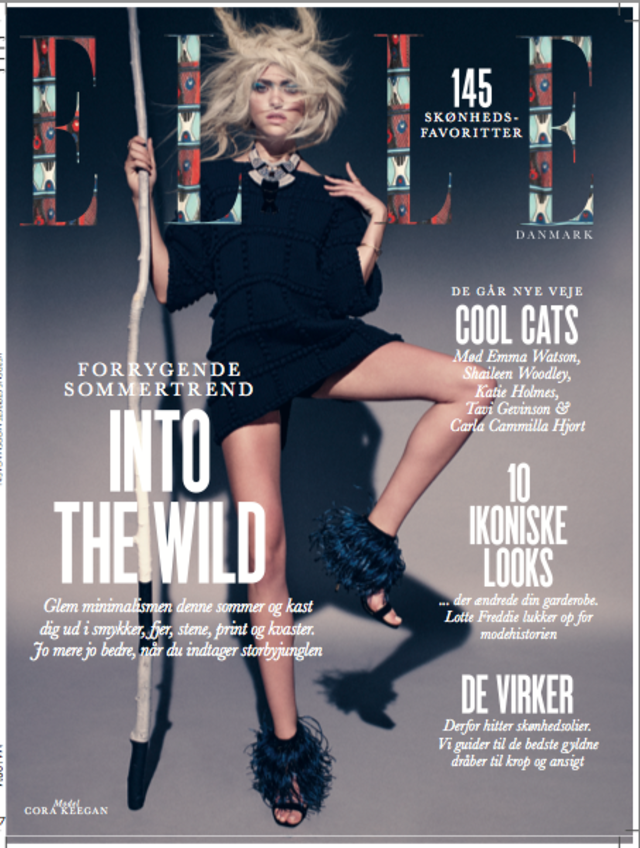 Elle Magazine Cover, Denmark