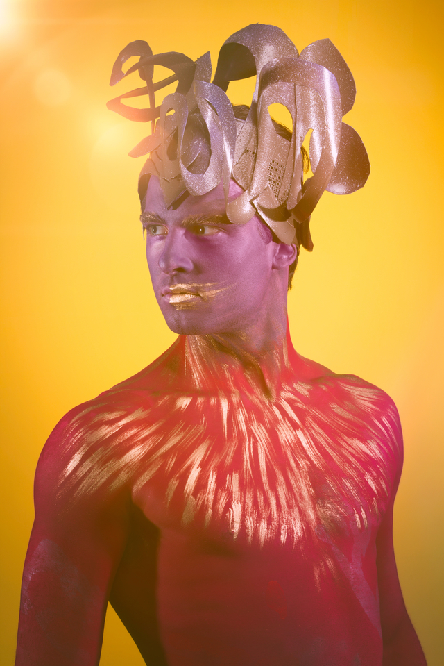 ELEMENTS VEUX Magazine Feb 2015/Issue 22: Fire & Ice Photography: Goldsmith Photography Hair: Matthew Tyldesley Makeup: Isidro Valencia Model: Harrison Pruitt (BMG Models) BTS: Gary Barragan Location: ThoughtFly Studios