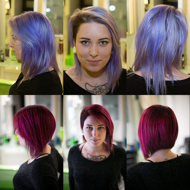 Womens Colour Before &amp; After