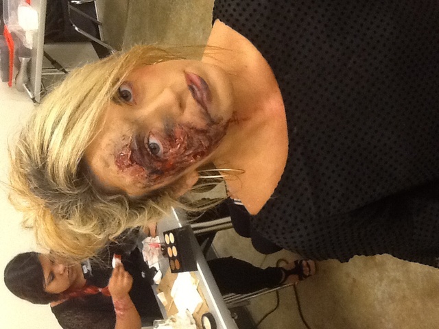 Zombie makeup :)