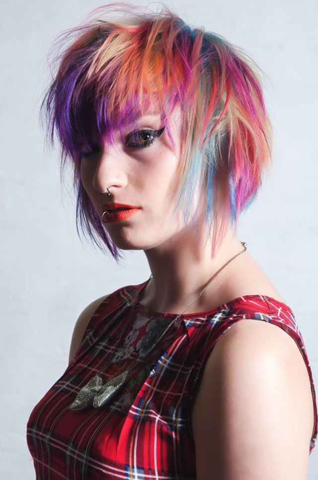 Photography - Mark Kidsley/ Hair - Chloe Hamilton/ Model - Kohtoni alternative uk 