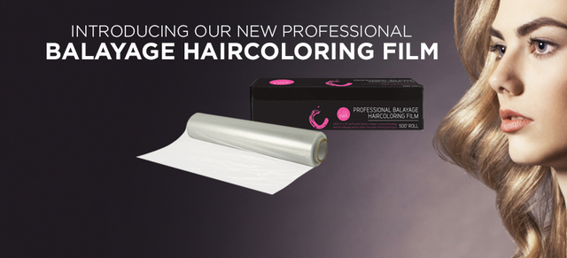 How to Balayage Using Professional Haircoloring Film