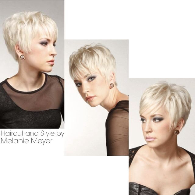 Melanie Meyer Hair: Photoshoot for Various Hair Magazines