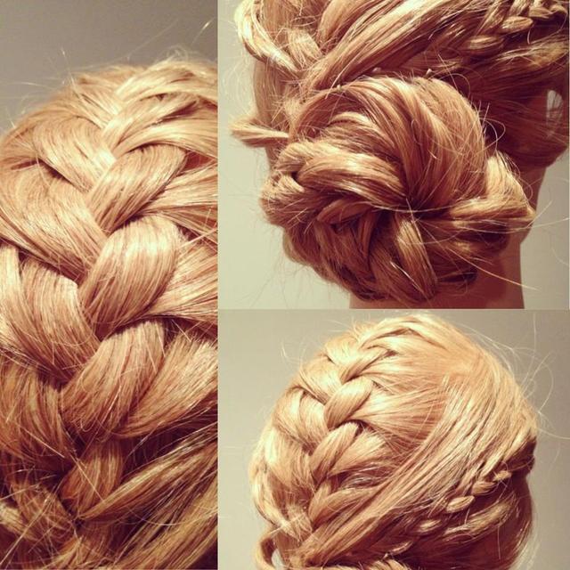 Braided Up Style