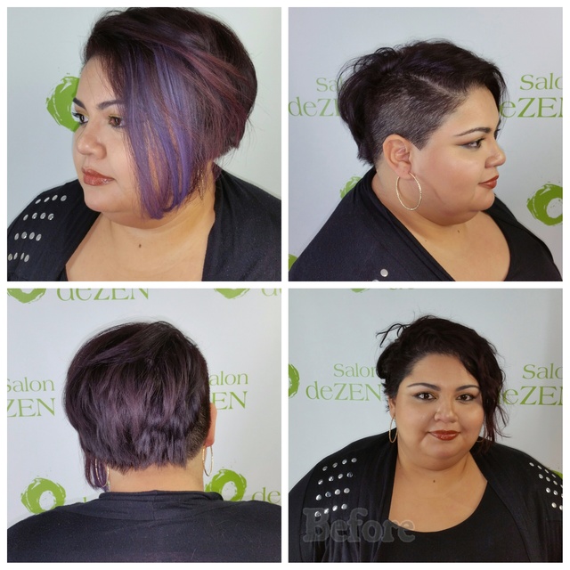 New cut & style with Kevin Murphy color bug for emphasis 