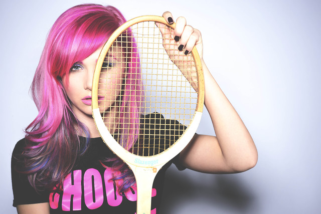 pink racket