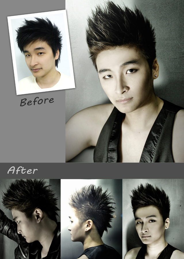 Before &amp; After Hair Cut