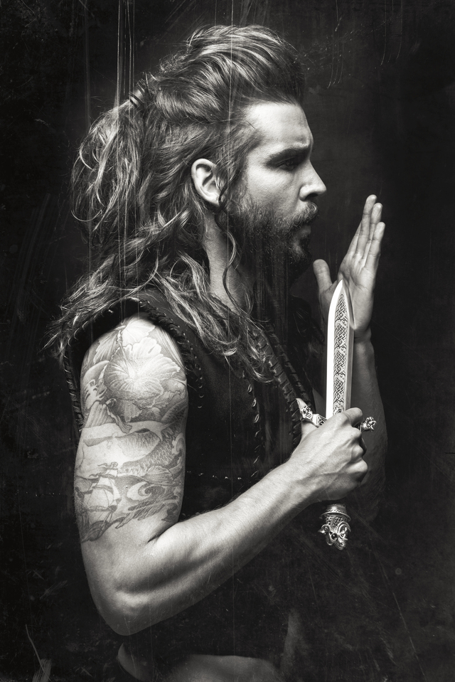 photo of a man viking