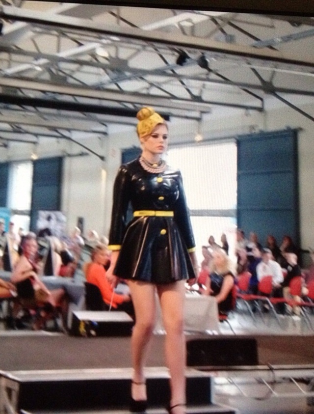 IHS nationals Hobart 2013 - junior ladies catwalk, hair and styling by me :)
