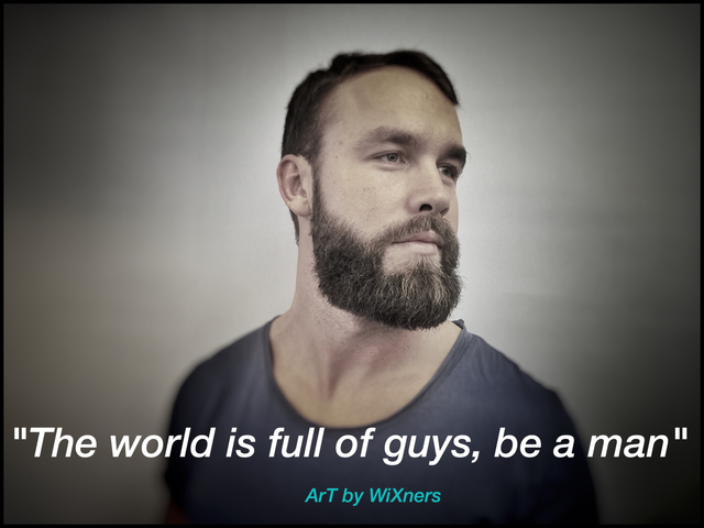 The beard, by Jonas Wixner 