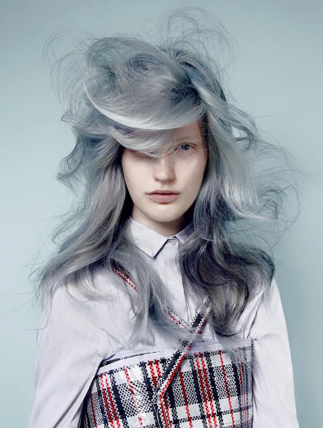 Hair Color - George Alderete  hair - Daan Kneppers  MakeUp - Suzanne Verberk  Photo - Jasper Abels 