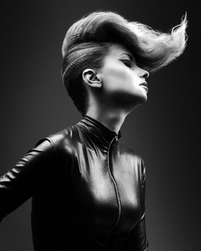 NAHA 2015 Texture Finalist Hair: Lauren Moser Photographer: Tavis Teate Model: Elina Mille MUA: Elina Mille