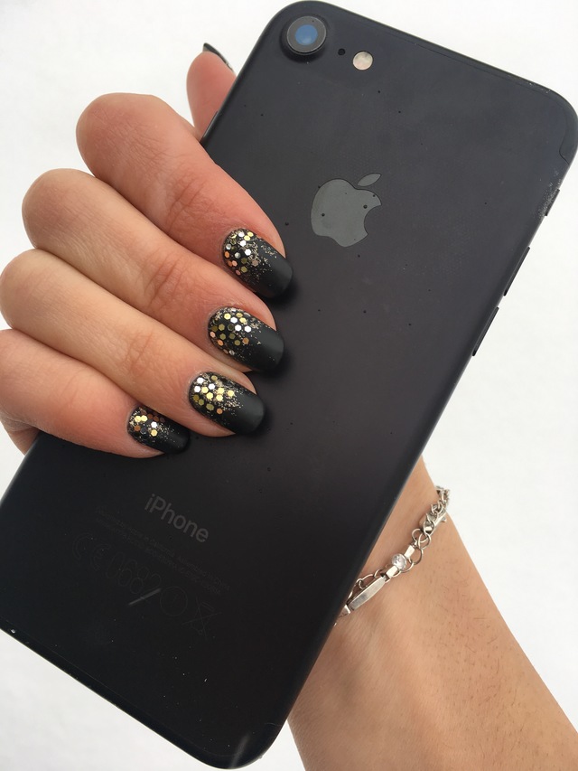 Black Gold Nails Nailstyle House Of Nail Inspiration