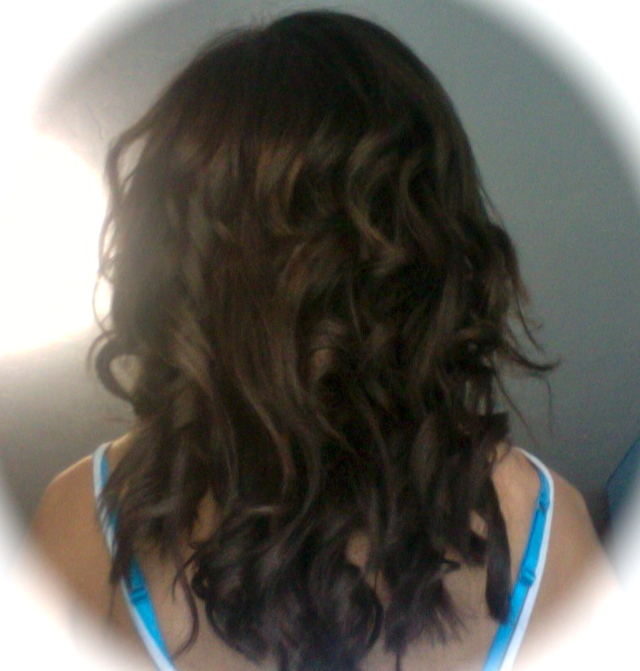 1"" straightner curls