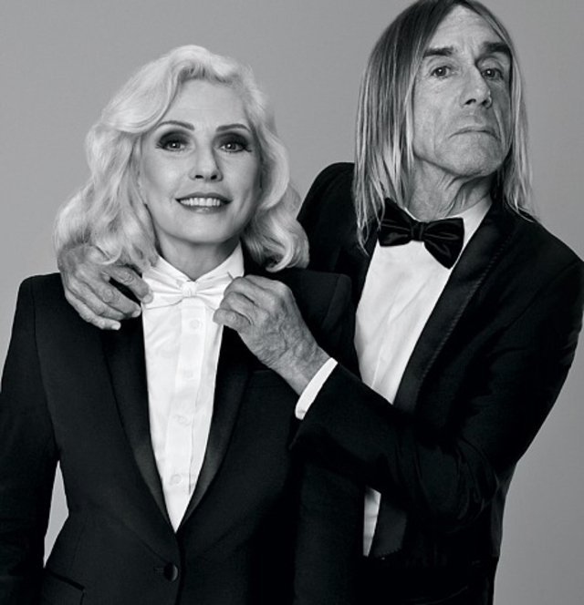 Debbie Harry and Iggy Pop ,
Paco Rabanne Black XS campaign 