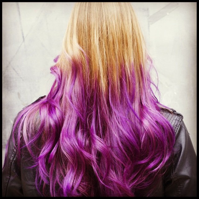 Ombre Hair Purple