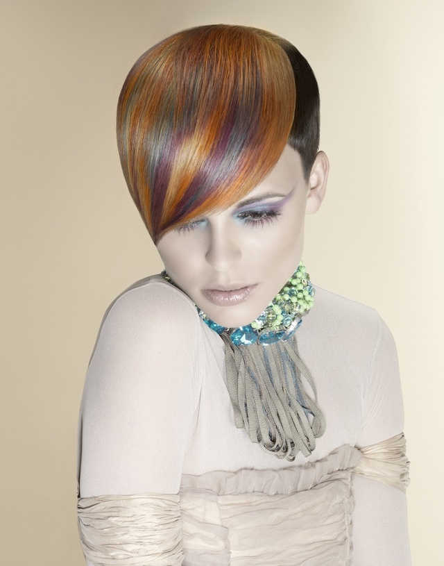 Haircolor & Styling:  Sue Pemberton  Photography & Cutting:  Damien Carney