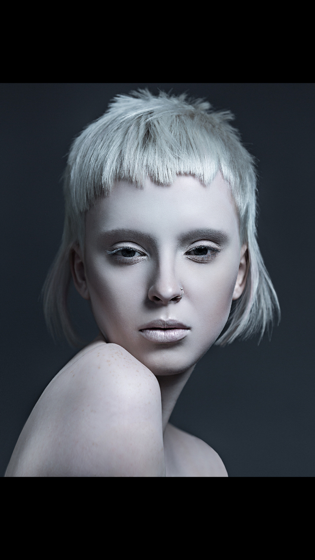 Hair Paul Stafford 
Colour Aidan Bradley 
Photograph Lee Mitchell 