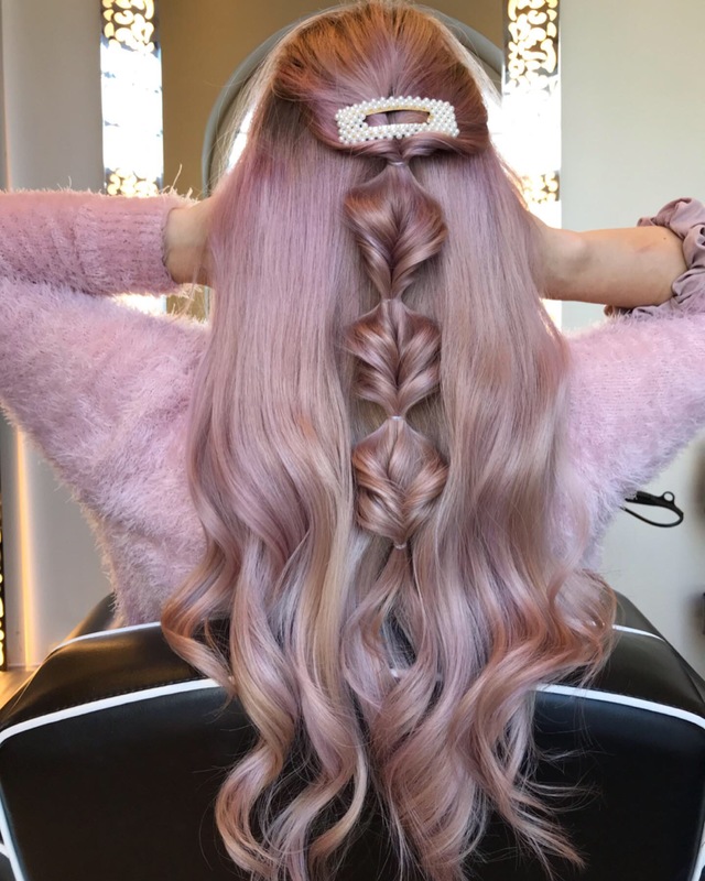 Pink Champagne - Bangstyle - House of Hair Inspiration