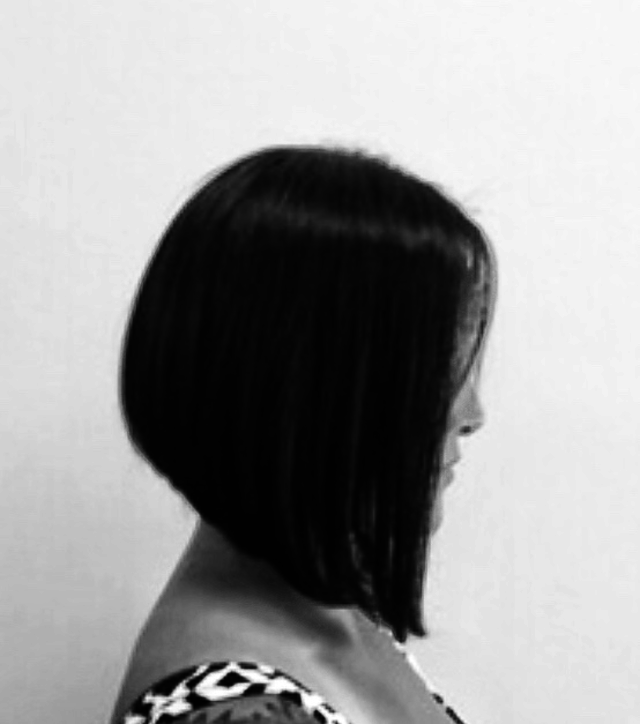 Angled bob