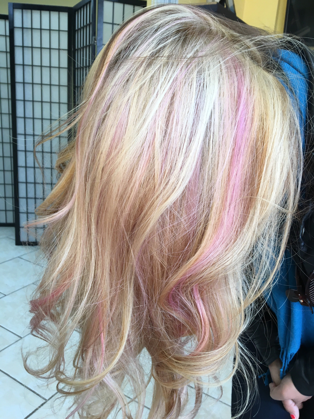 Pink swirl 