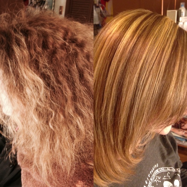 Before & after texture & color update