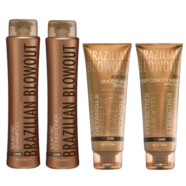 Brazilian Blowout 4 Core Aftercare Products